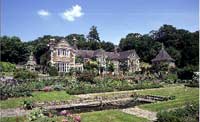 Lewtrenchard Manor Hotel, Lewdown, Devon, UK
