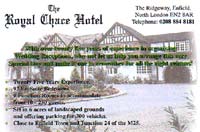Royal Chace Hotel, Enfield, North London