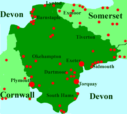 Devon hotels, dartmoor, south hams, sidmouth